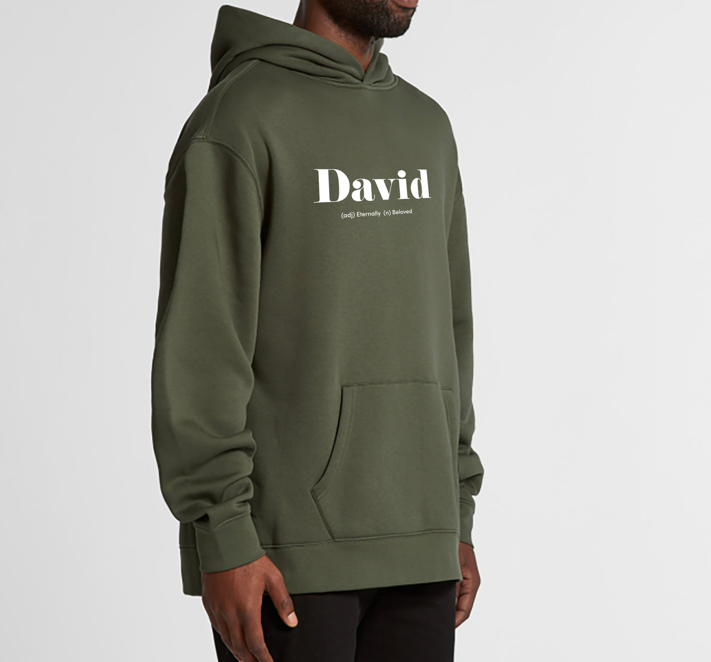 What's His Name? Men's Relax Hood