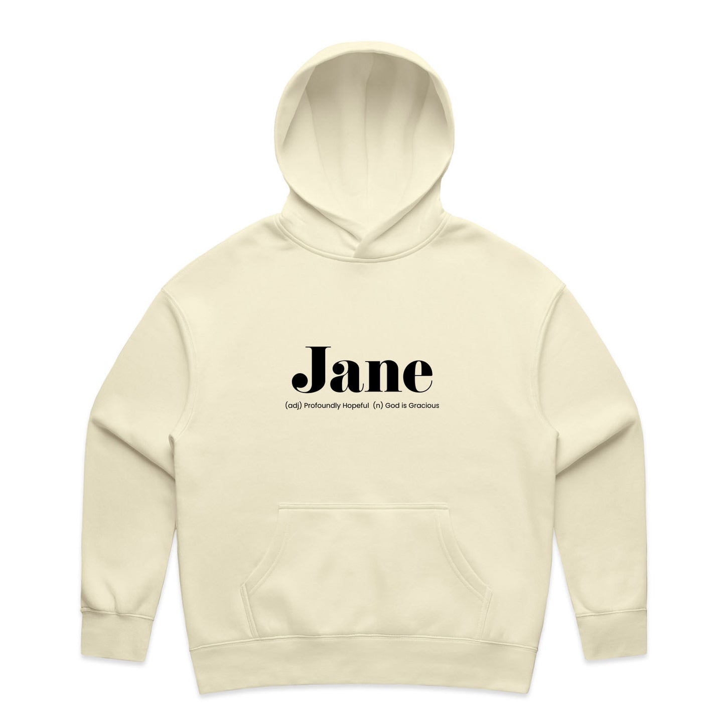What's Her Name? Women's Relax Hood - Jane
