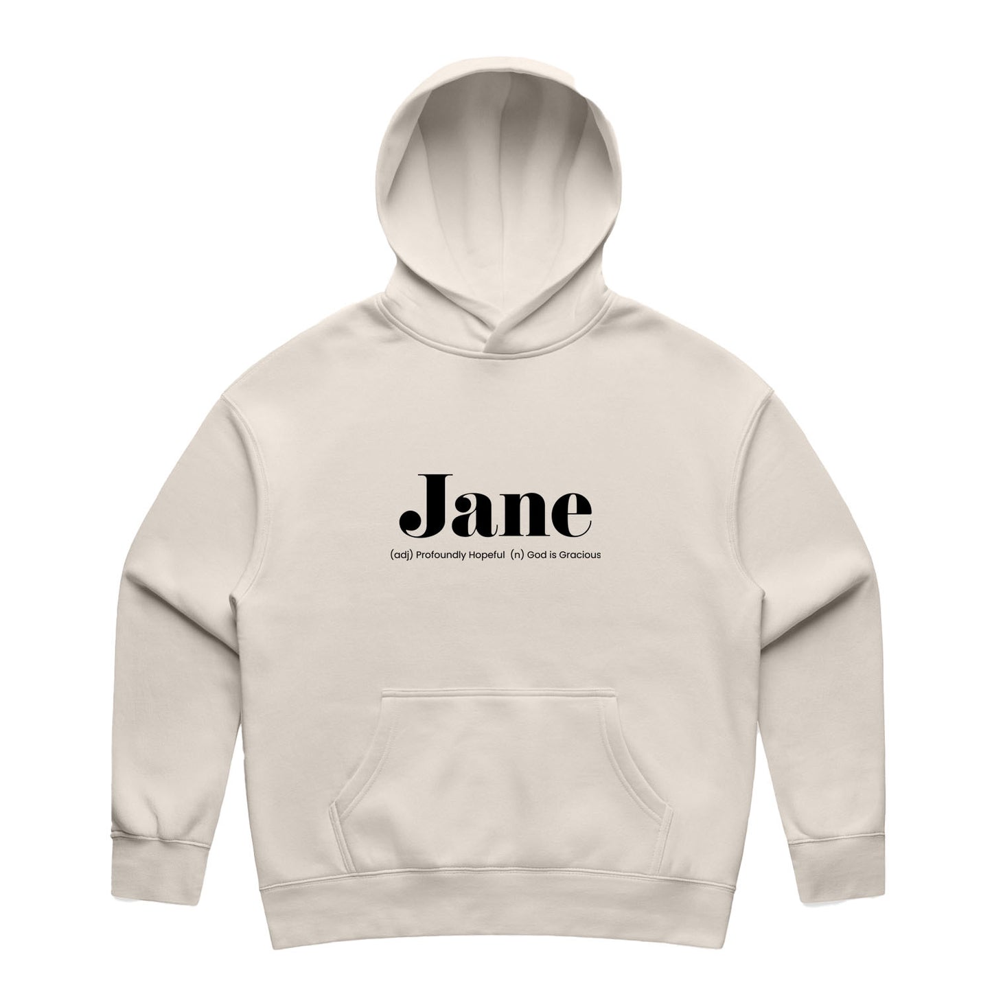 What's Her Name? Women's Relax Hood - Jane