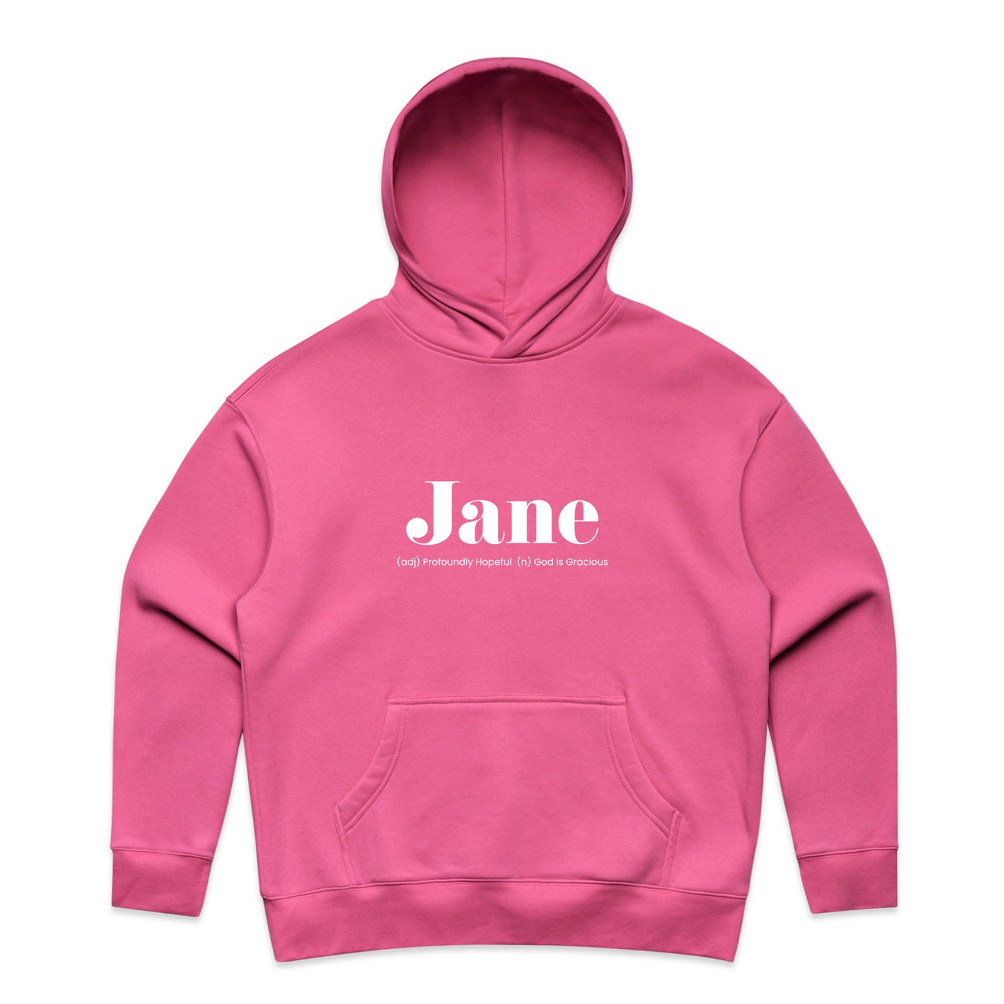 What's Her Name? Women's Relax Hood - Jane