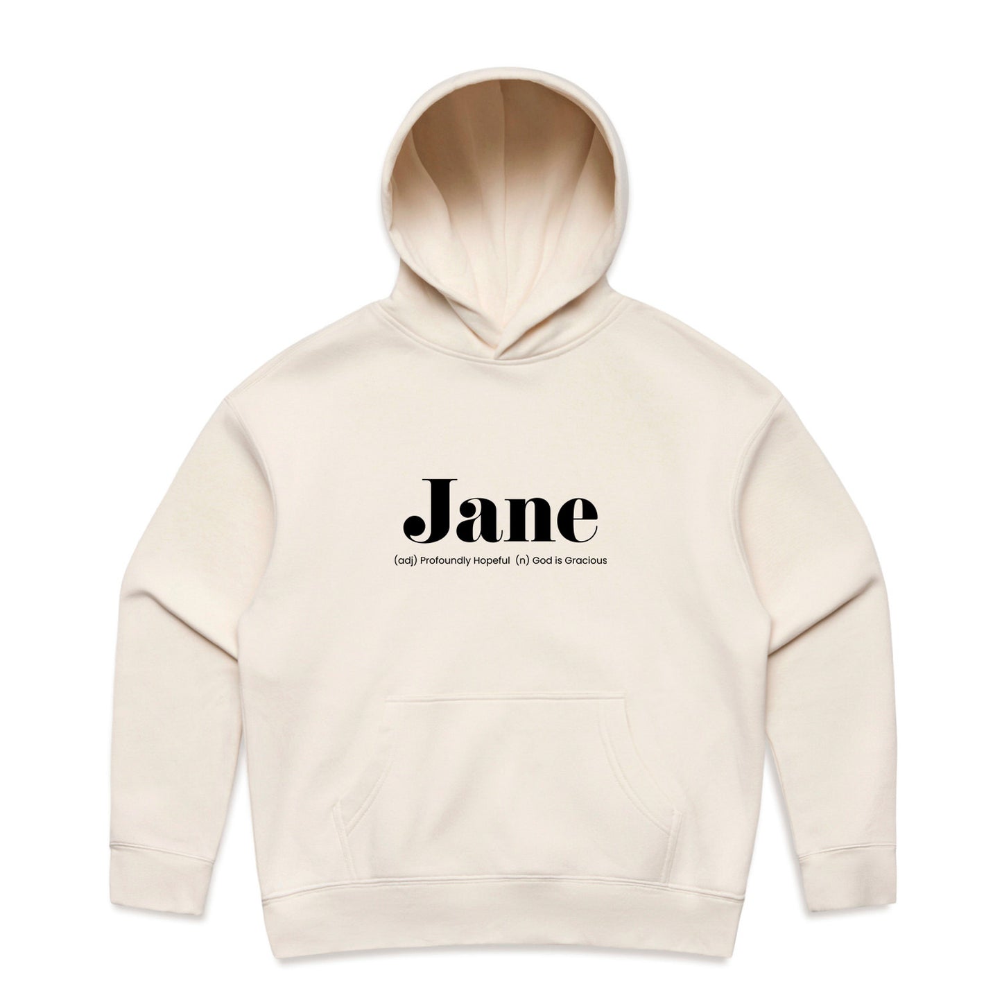 What's Her Name? Women's Relax Hood - Jane