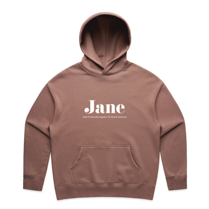 What's Her Name? Women's Relax Hood - Jane