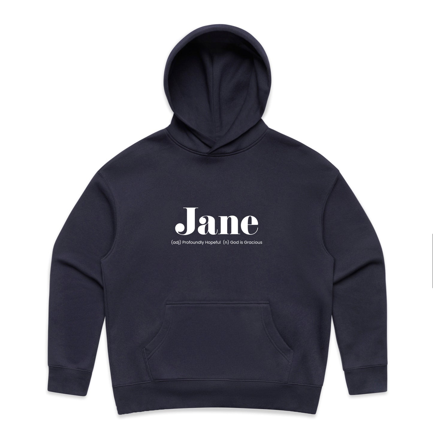 What's Her Name? Women's Relax Hood - Jane