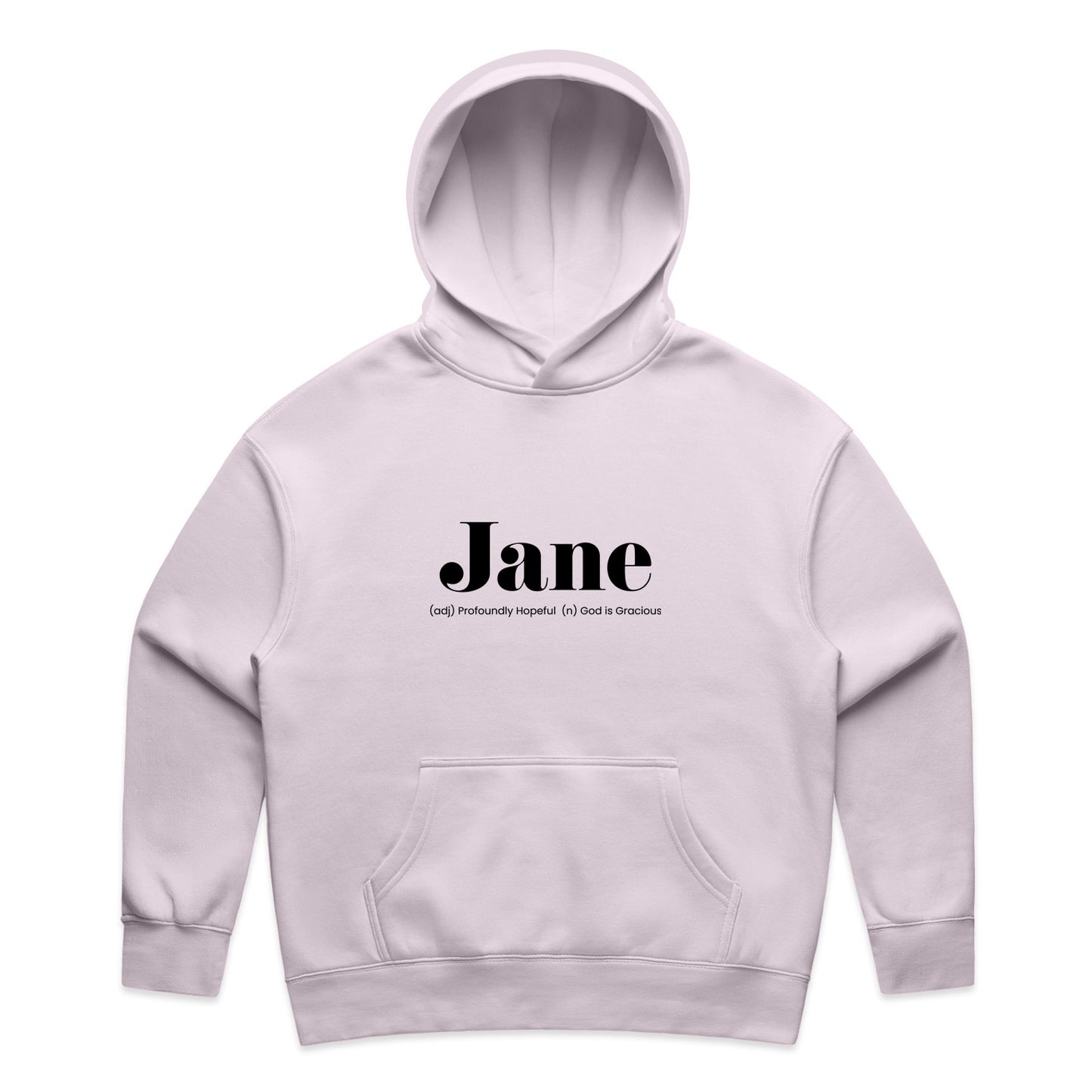 What's Her Name? Women's Relax Hood - Jane