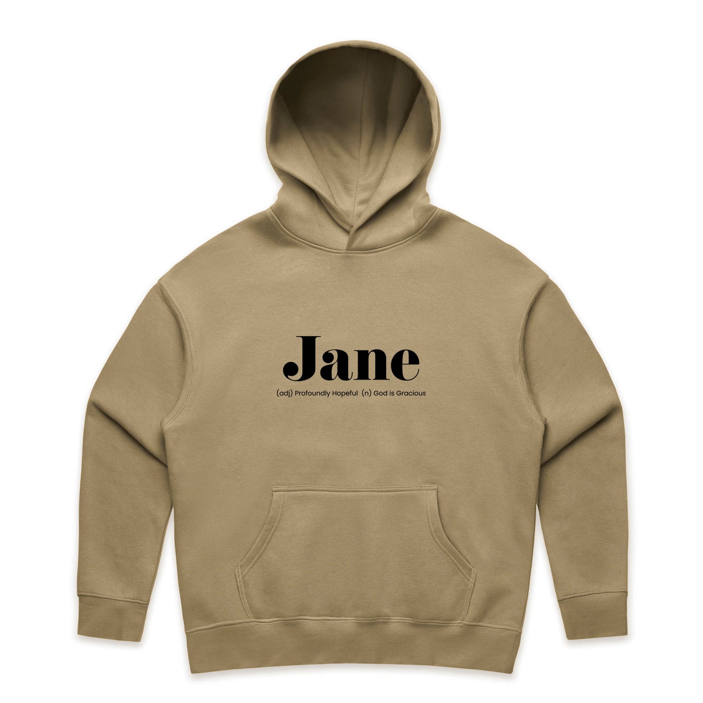 What's Her Name? Women's Relax Hood - Jane