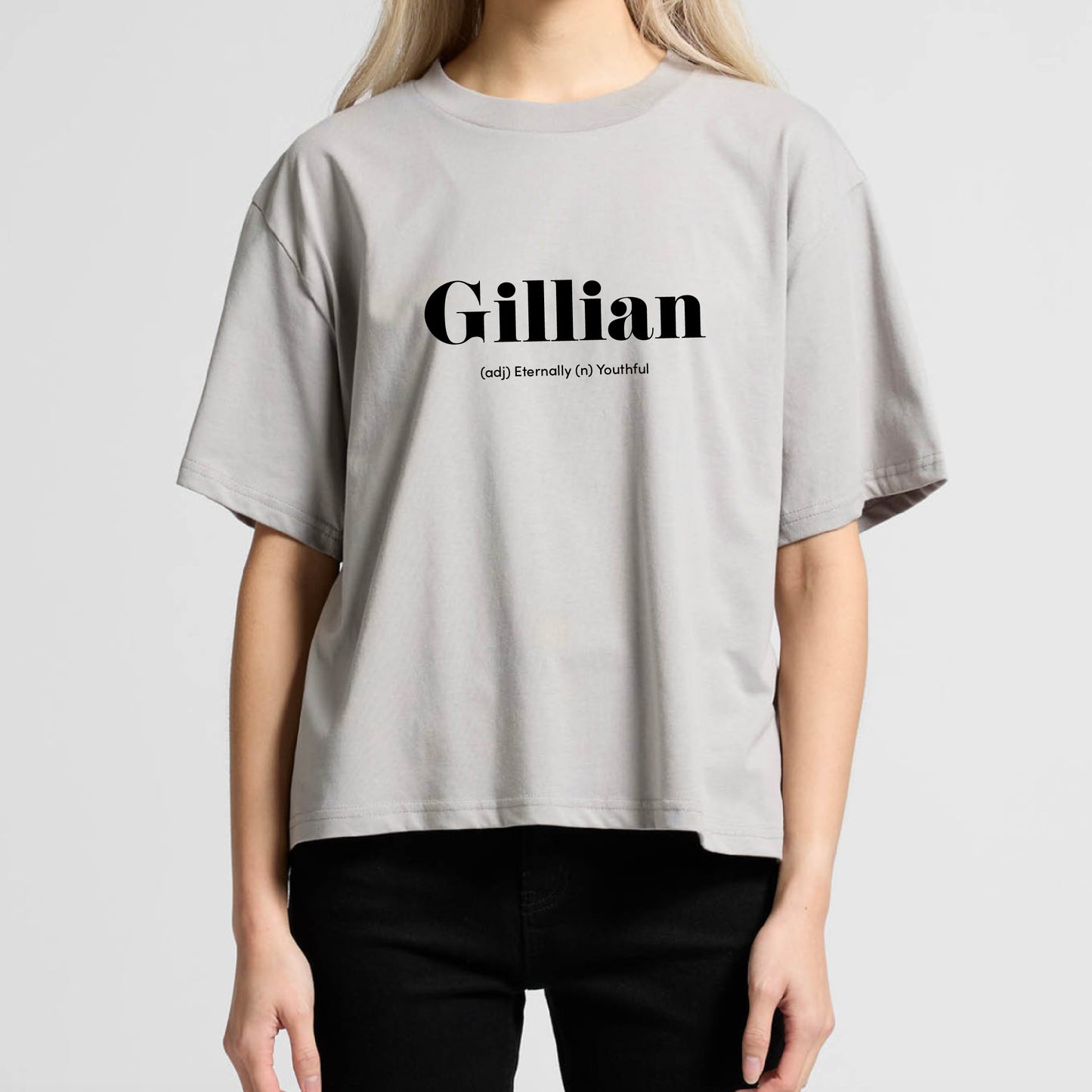 What's Her Name? Women's Relaxed Boxy Tee