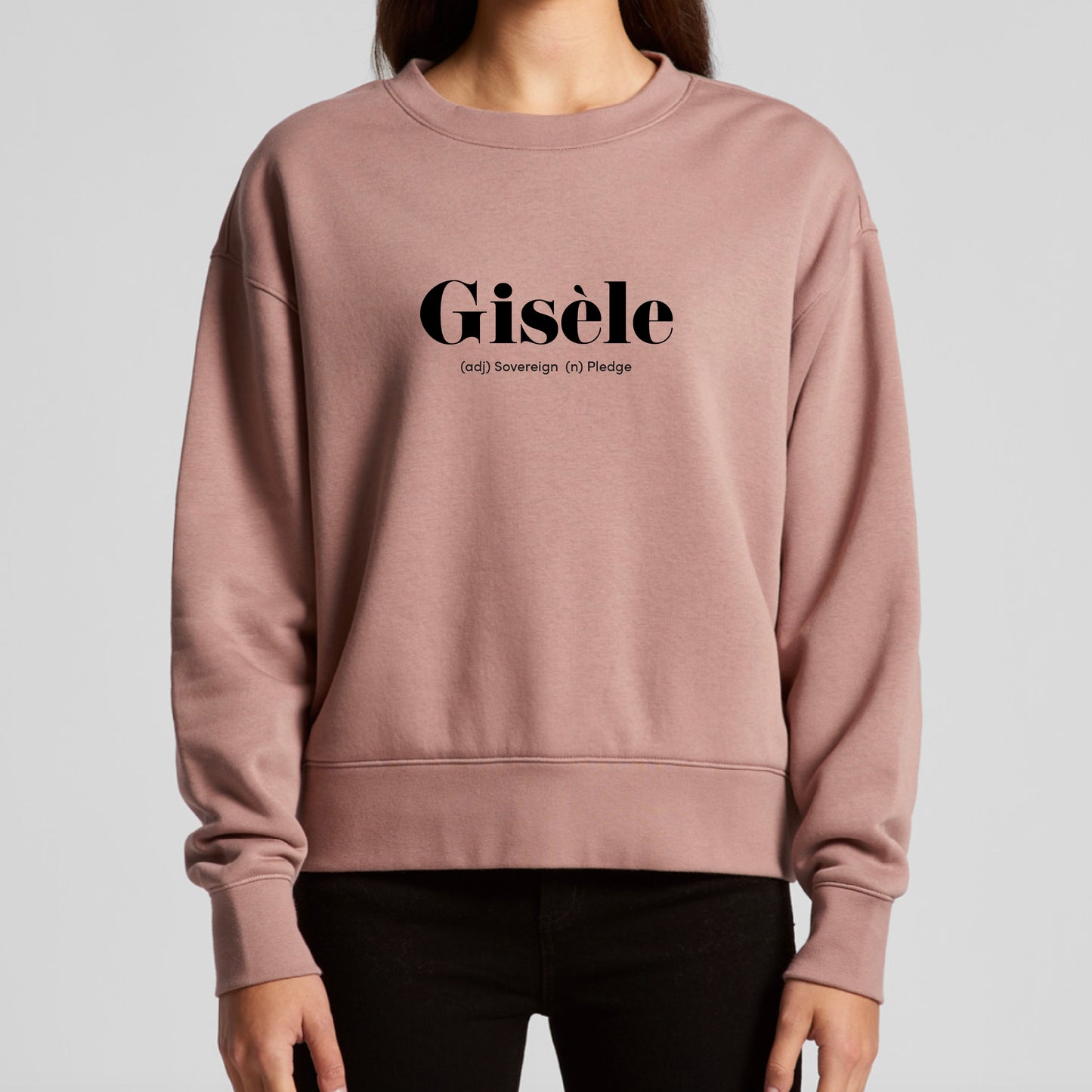 What's Her Name? Women's Relax Crew