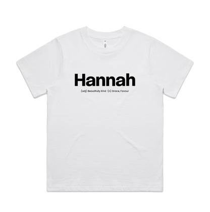 What's Her Name? Women's Classic Minus Tee